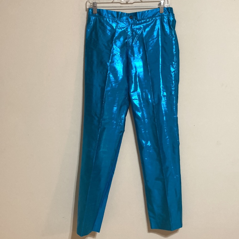 Jean Paul Gaultier Lurex Canvas Pants